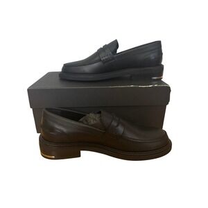 The Kooples NWT Men's‎ Leather Moccasins Loafers Black Size FR 42/US 8 MSRP $450